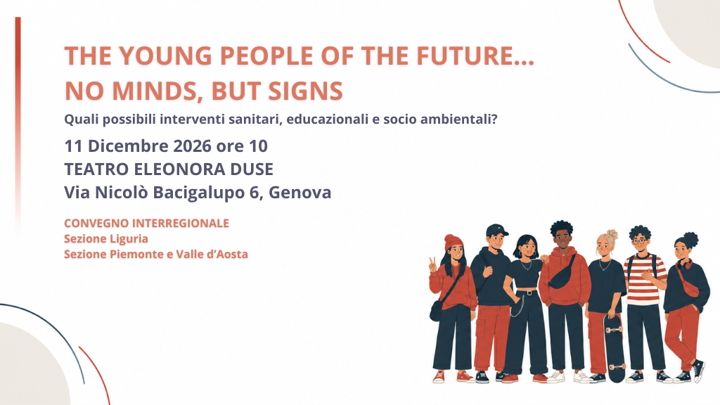 The young people of the future… no minds, but signs – 11 dicembre 2026, Teatro Eleonora Duse, Genova